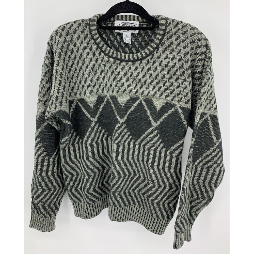 Expressions Limited Edition Vintage 90s Crew Neck Sweater XL See Measurements